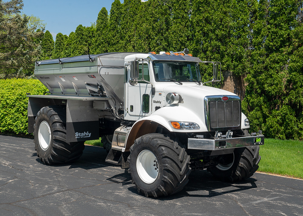 ag truck with precleaner